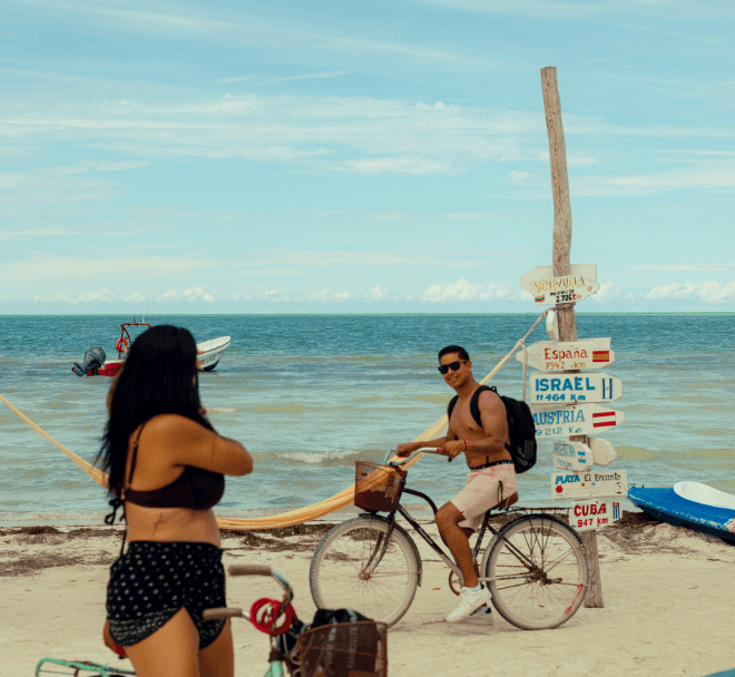 Icarrito de playa